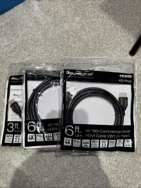 815996020273 KEY DIGITAL Digita Hdmi Cable Hdcp Pack
