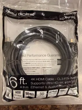 819505008448 KEY DIGITAL Hdmi Cable