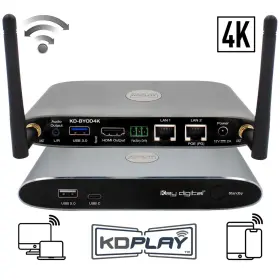 KD-BYOD4K KEY DIGITAL Hdmi Wireless Byod Presentation Gateway