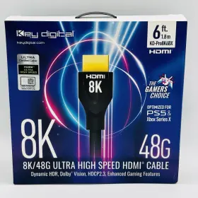 KD-PRO8K6BX KEY DIGITAL Ultra High Hdmi Cable
