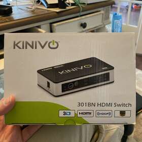 752230 KINIVO Port High Hdmi Switch Ir Wireless Remote Box