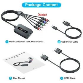 761325261513 KNISOPEC Male Hdmi Converter Cable #2