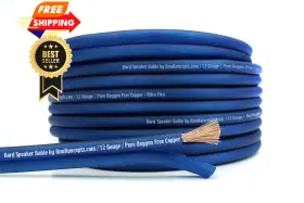 Knukonceptz Fba Krd12bl-100 Kord Speaker Kable 12 Gauge Oxygen Free Copper 100ft Blue