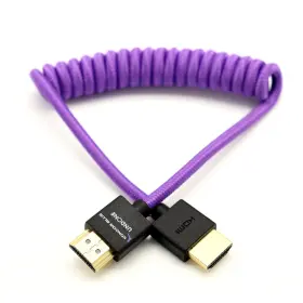 KB-FHDMI-12-FBA KONDOR BLUE Gerald Undone Hdmi Coiled Braided