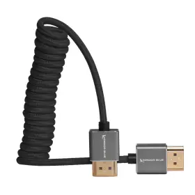 BPU60 KONDOR BLUE Hdmi Coiled Braided Cable Camera Monitors