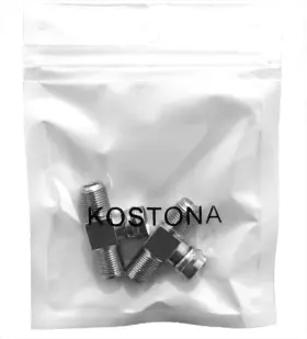 711102912558 KOSTONA Coax Cable Splitter Combiner Adapter Tv #3