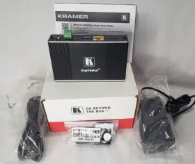 Kramer 50-80524090 Tp-874xr 4k Hdr Hdmi Compact Bidirectional-poc Receiver