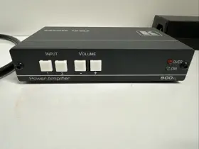 900XL KRAMER Stereo Audio Power Amplifier Watts Channel 900XL KRAMER Stereo Audio Power Amplifier Watts Channel