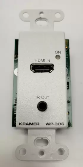 Kramer Wp-306 Active Wall Plate Hdmi Twisted Pair Transmitter Via Cat 5 Cable