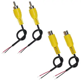 B0B8CW9HQD KSOPUERT Rca Audio Speaker Wire Plug Adapters Male