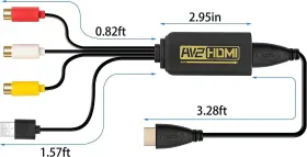 799408225794 KUYIA Hdmi Converter Rca Adapter Cable #3
