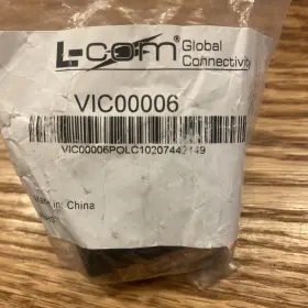 653854411753 L-COM Dvi Male Female Right Angle Adaptor