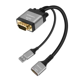 Lamroyce Lam-vgam-hdf Active Vga To Hdmi Adapter With Usb