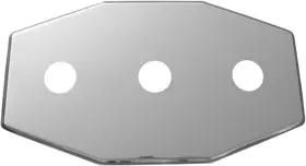03-1654 LASCO Smitty Plate Hole Center Steel
