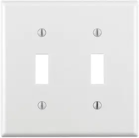 001-88009 LEVITON Double Toggle Switch Standard Pack