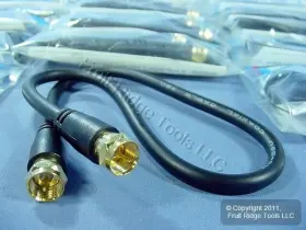 C5851-1GO LEVITON Coaxial Video Cables Plug Ends #3 C5851-1GO LEVITON Coaxial Video Cables Plug Ends #3