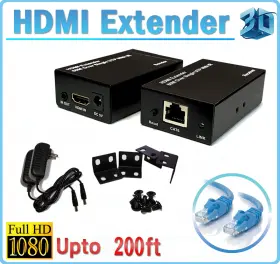 GA818 LEXA CCTV Hdmi Network Extender Single Cable Ethernet
