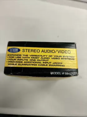 55-1255 LEXON Stereo Audio Video Selector #3