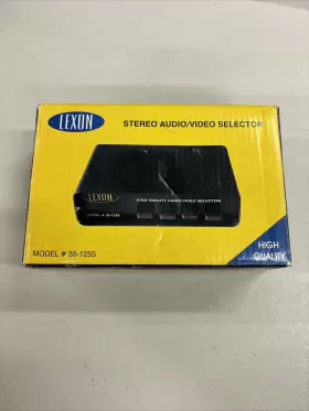 55-1255 LEXON Stereo Audio Video Selector