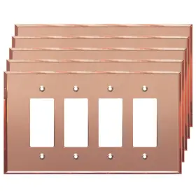 LWP-34O-ARG5P LIDER Reflective Acrylic Decorator Wall Plate