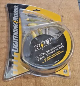 LBIV-1 LIGHTNING AUDIO BOLT Performance Video Interconnect