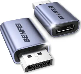 000437GREY-2P HDMI Displayport Adapter Unidirectional Dp