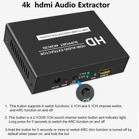 760066821796 LINSEEK Hdmi Audio Extractor Splitter #3