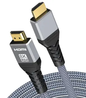 HDMI-2.1-01 LN1LNE Cable Ultra Feet Silvery