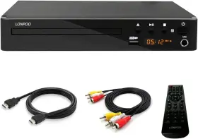 8541719715 LONPOO Region Zone Pal Ntsc Dvd Player Cd
