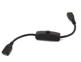 BC68043 LOVERPI Microusb Push Power Switch Cable Raspberry
