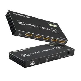 H2141-UC LUKFOCAB Hdmi Switch Ports Box Ir Remote Control