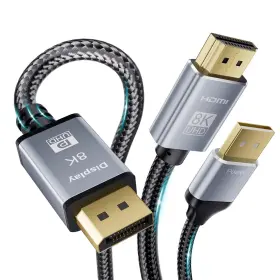 HDMI2.1 LUKFOCAB Hdmi Displayport Adapter Cable Di