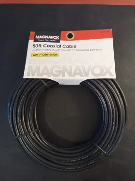 M61208 MAGNAVOX Feet Coaxial Cable Connectors Ends M61208 MAGNAVOX Feet Coaxial Cable Connectors Ends