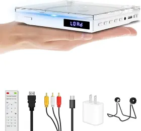PDVD-938 MAITE Mini Dvd Players Usb Port Hdmi Rca Pearl