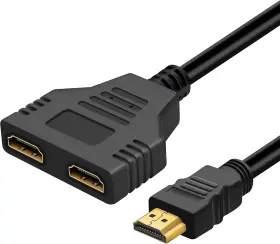 MC-HDMI2S MASTER CABLES Hdmi Splitter Male Dual Female Cable