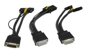 15912-01 MATROX Splitter Dual Vga Video Cables 15912-01 MATROX Splitter Dual Vga Video Cables