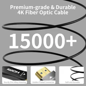 760882033878 MAVISLINK Fiber Optic Hdmi Cable High #2