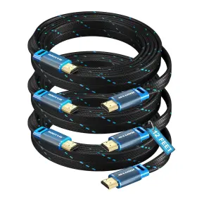 HDMI-FL12-3PK MAXIMM Cable Flat Space High Hdr Bra