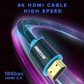 842113129694 MAXIMM Hdmi Cable Ultra Pack Braided High Sp #3