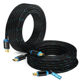 HD2-25FT-2PK MAXIMM Hdmi Cable Ultra Pack Braided High Sp