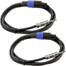 MUS270566 MCSPROAUDIO Gauge Speaker Cable Pack Speakon