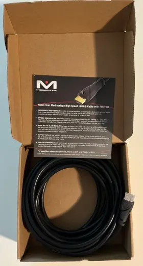 Mediabridge 91-02x-25b High Speed Hdmi Cable With Ethernet - 25 Ft