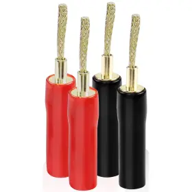 727640608181 MEIRIYFA Flex Pin Banana Connector Braided Plug