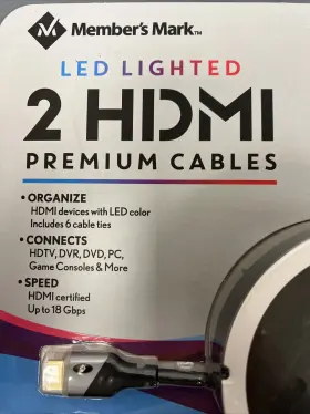 990004346 LED Hdmi Cables Pack #2