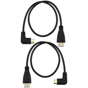 894832127464 MICRO TRADERS Mini Hdmi Cable Male Left Right