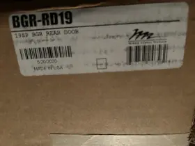 BGR-RD19 MIDDLE ATLANTIC PRODUCTS Ru Rear Door Racks BGR-RD19 MIDDLE ATLANTIC PRODUCTS Ru Rear Door Racks