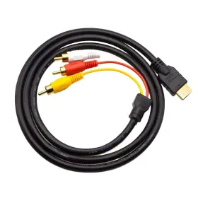 761560500187 MKODER Hdmi Cable Male Rca Female Video Audio