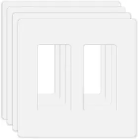 751300801858 MLLIZH Pack Screwless Decorator Wall Plate