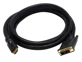 102218 MONOPRICE High Hdmi Dvi Adapter Cable Net Jacket