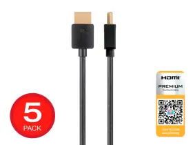 134203 MONOPRICE Ultra Hdmi Cable Feet Pack Hdr